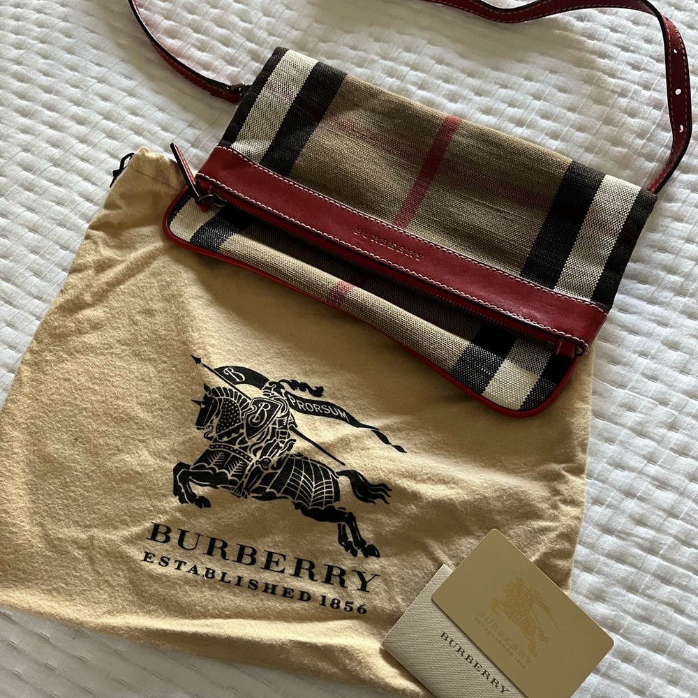 Burberry Canvas Mega Check crossbody - Picture 9 of 9